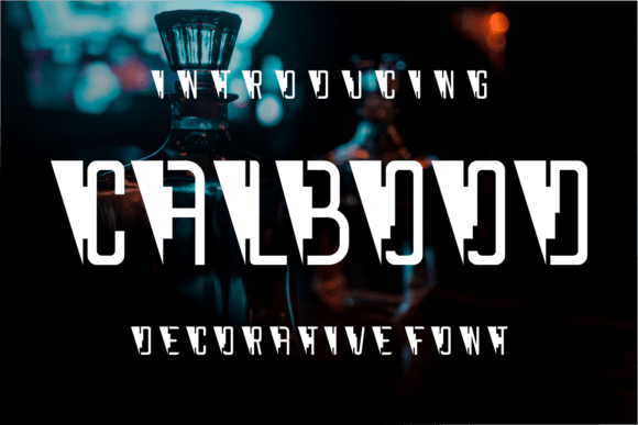 Calbood: A Modern Display Font for Editorial Design