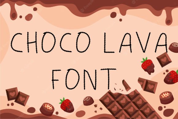 Choco Lava: A Whimsical Display Font for Playful Branding