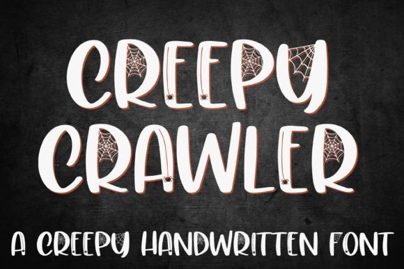 Creepy Crawler Font for Editorial Design