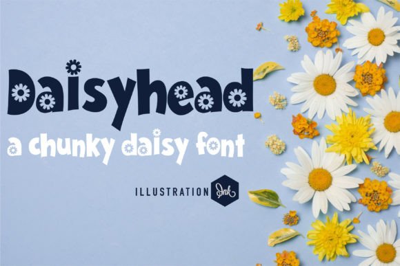 Daisyhead: A Playful Display Font for Bold Campaigns