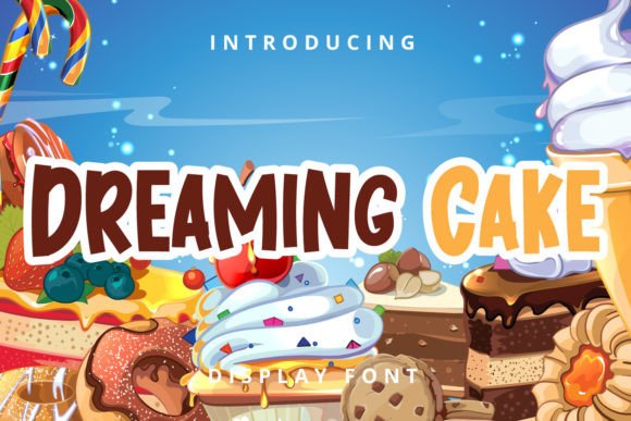 Dreaming Cake Font for Web Design