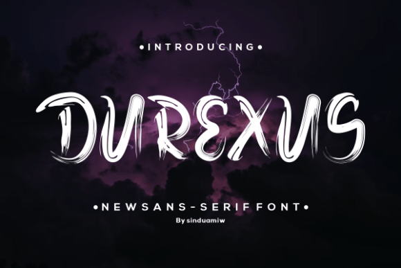 Durexus Font for Bold Digital Campaigns