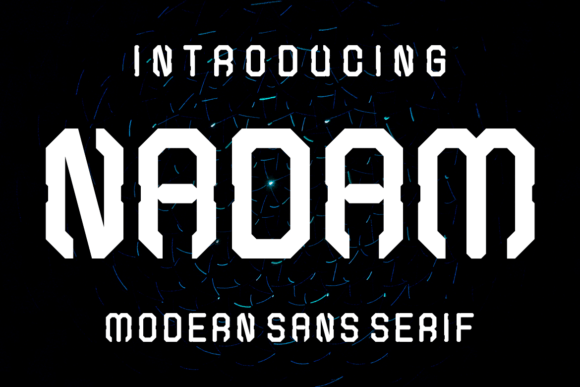 Elevate Your Editorial Design with the Modern Nadam Font