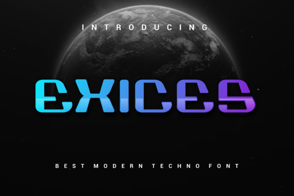 Exices Font for Handmade and Commercial Projects