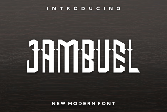 Jambuel Font for Handmade Creations