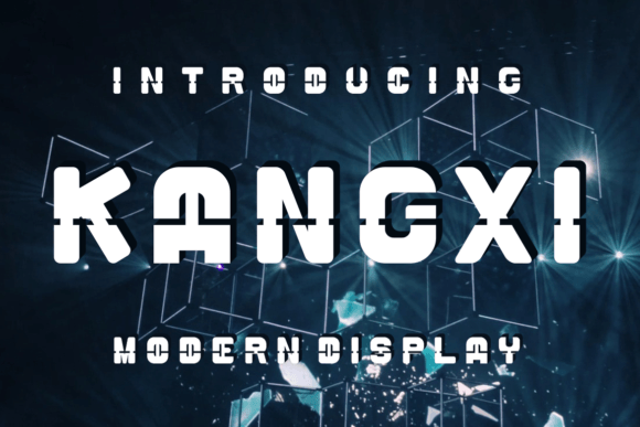 Kangxi Font: Elevating Editorial Design with a Futuristic Touch