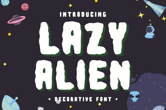 Lazy Alien Font for Professional Branding and Marketing