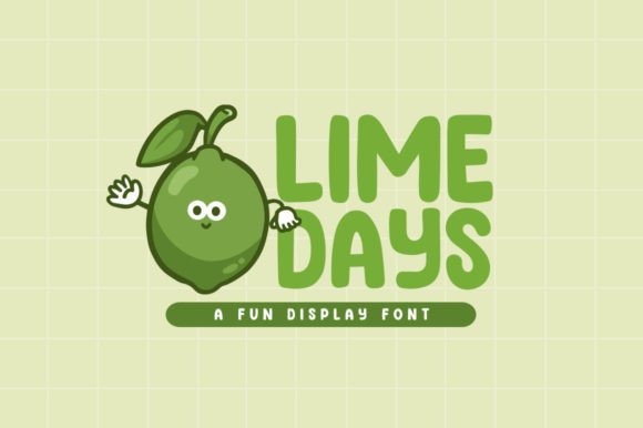 Lime Days Font for Business Branding
