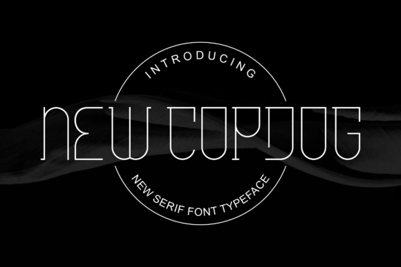 New Copdog Font for Handmade Creations