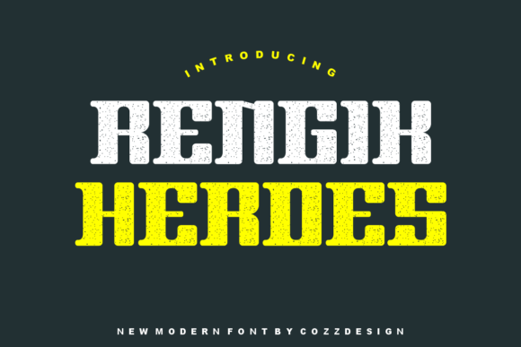 Rengik Heroes Font Review for Campaign Design