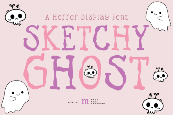 Sketchy Ghost: A Spooky Display Font for Web Projects