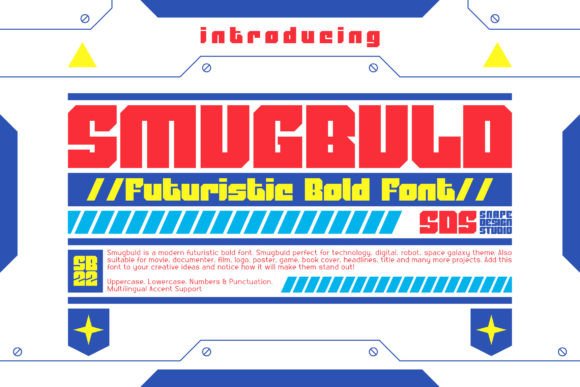 Smugbuld: A Bold Display Font for Modern Editorial Design