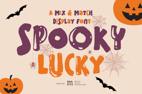 Spooky Lucky Font Review for Design Projects