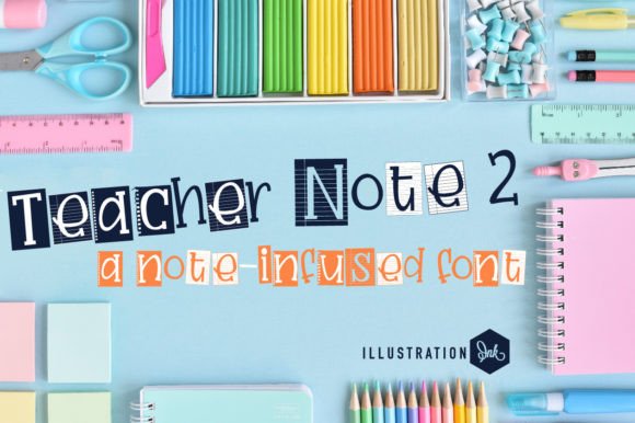 Teacher Note 2: A Handwritten Display Font for Editorial Design