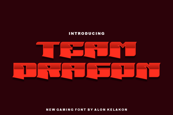 Team Dragon Font for Professional Branding
