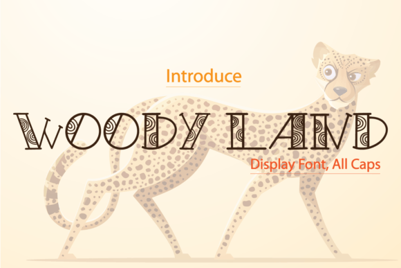 Woody Land: A Font That Breathes Life into Editorial Design
